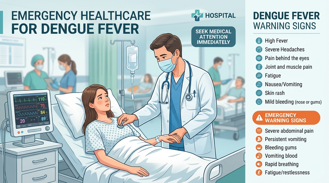 When Dengue Warning Signs Require Medical Attention
